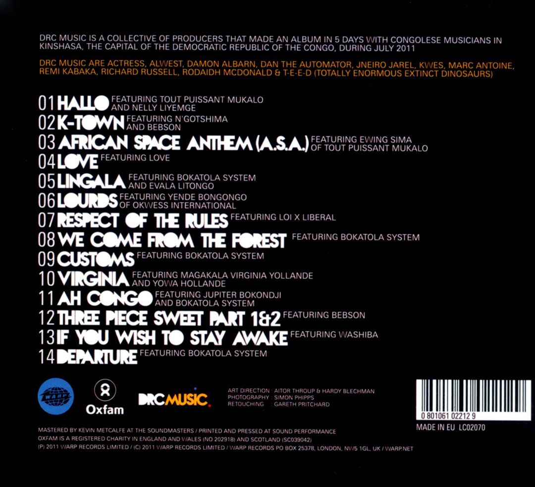 Kinshasa One Two cover art
