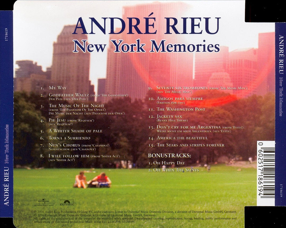 New York Memories cover art
