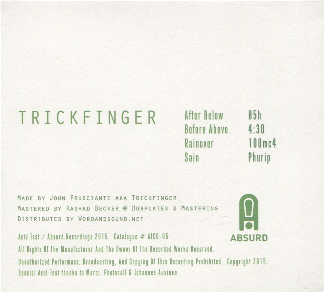 Trickfinger cover art