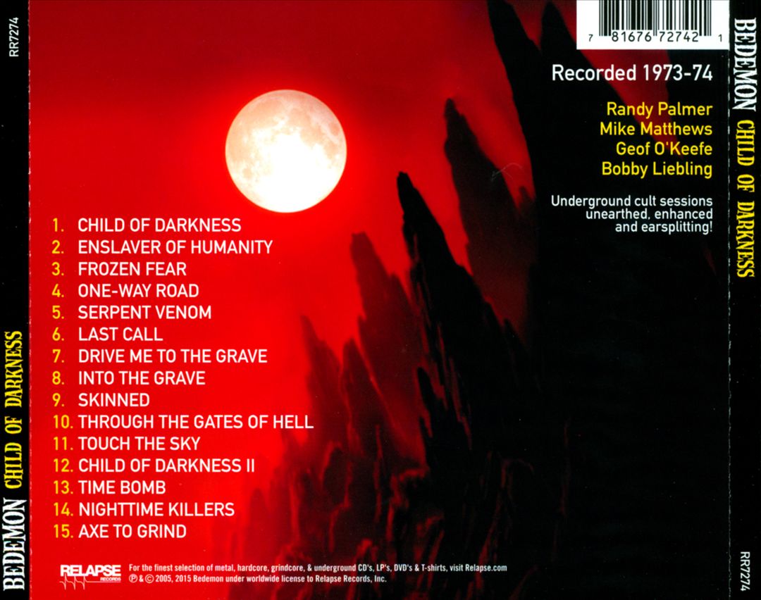 Child of Darkness cover art