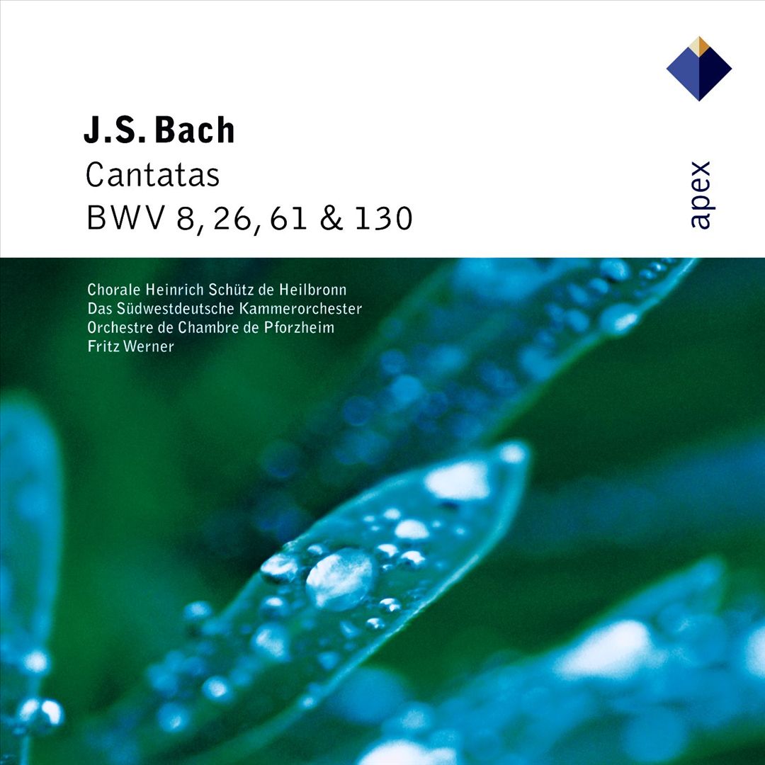 Bach: Cantatas BWV 8, 26, 61 & 130 cover art