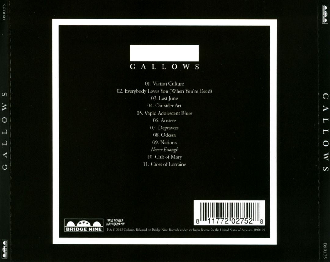 Gallows cover art