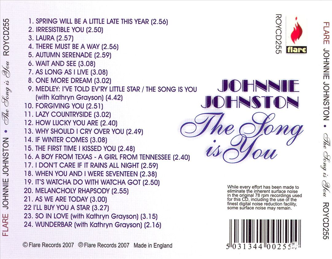 Song Is You cover art