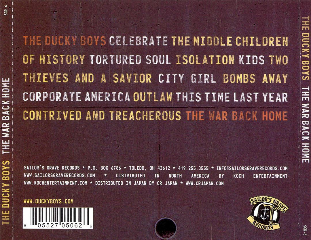 War Back Home cover art