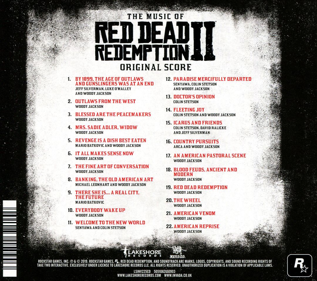 Music of Red Dead Redemption II [Original Video Game Score] cover art