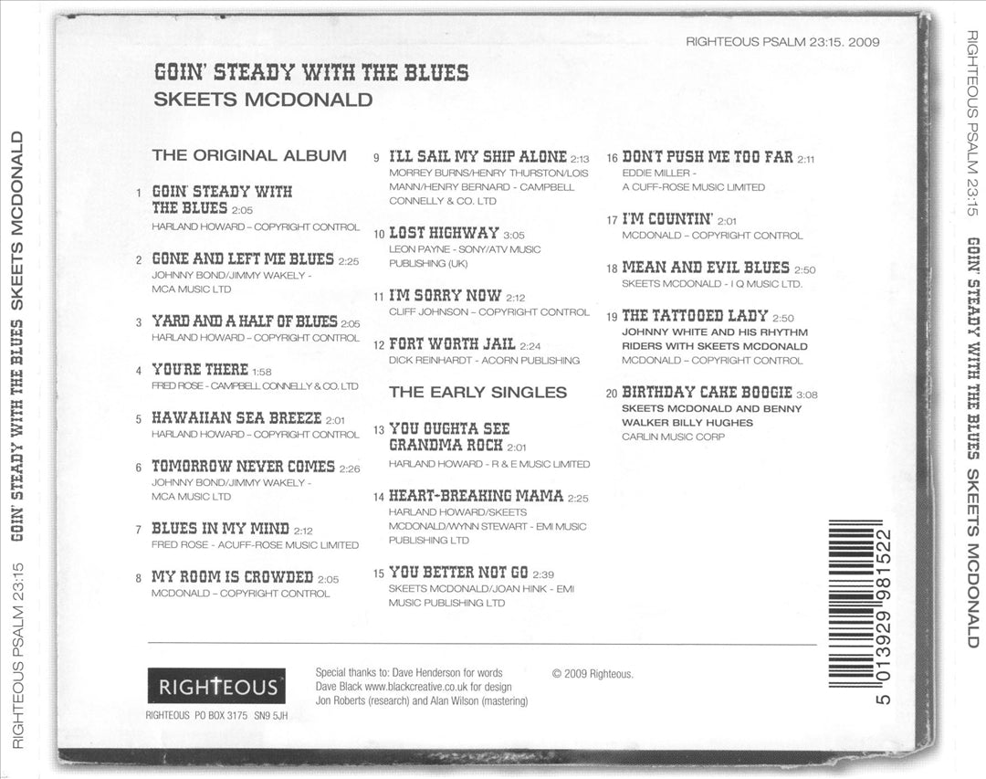 Goin' Steady with the Blues cover art