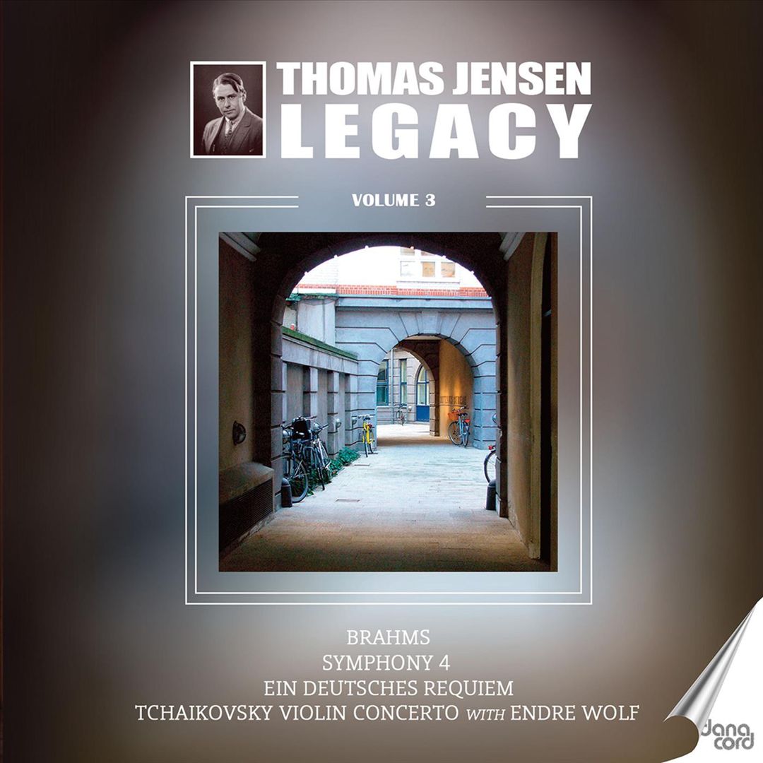 Thomas Jensen Legacy, Vol. 3: Brahms, Tchaikovsky cover art