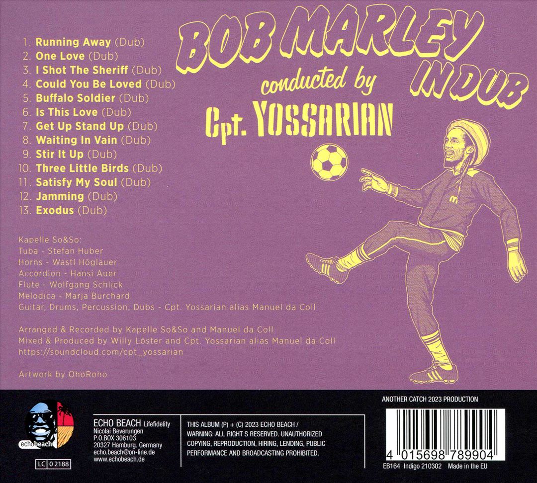 Bob Marley in Dub cover art