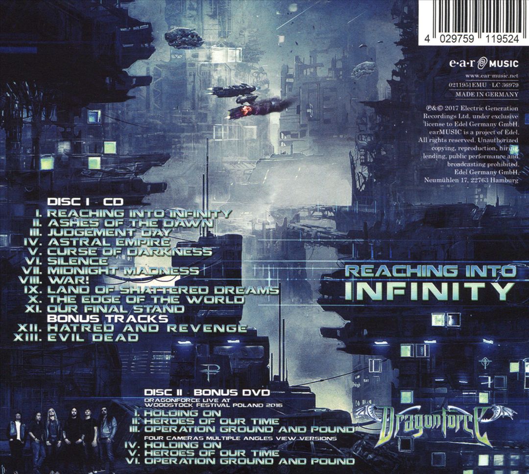 Reaching into Infinity cover art