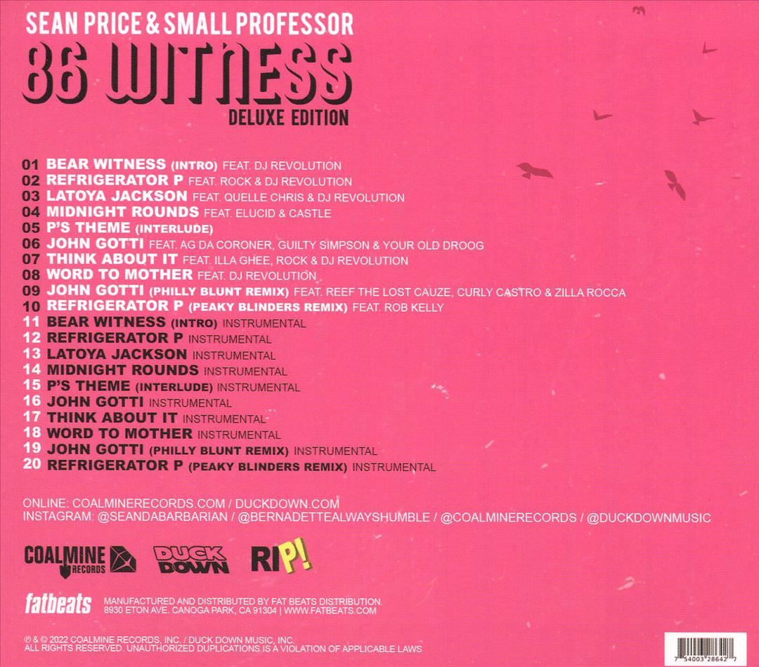 '86 Witness cover art