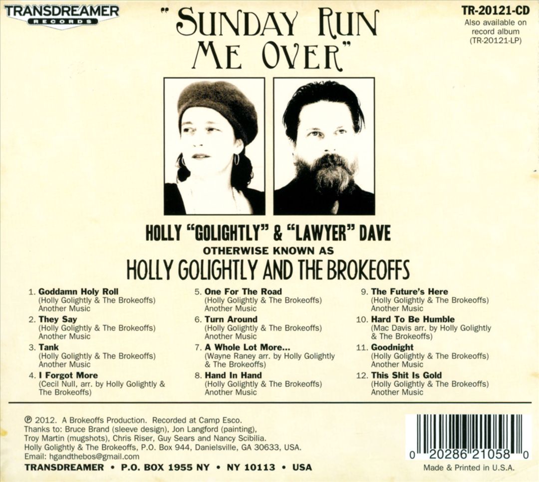 Sunday Run Me Over cover art