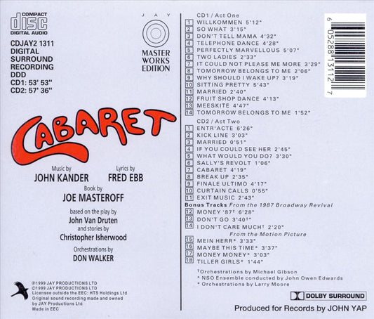 Cabaret [Jay Soundtrack] cover art