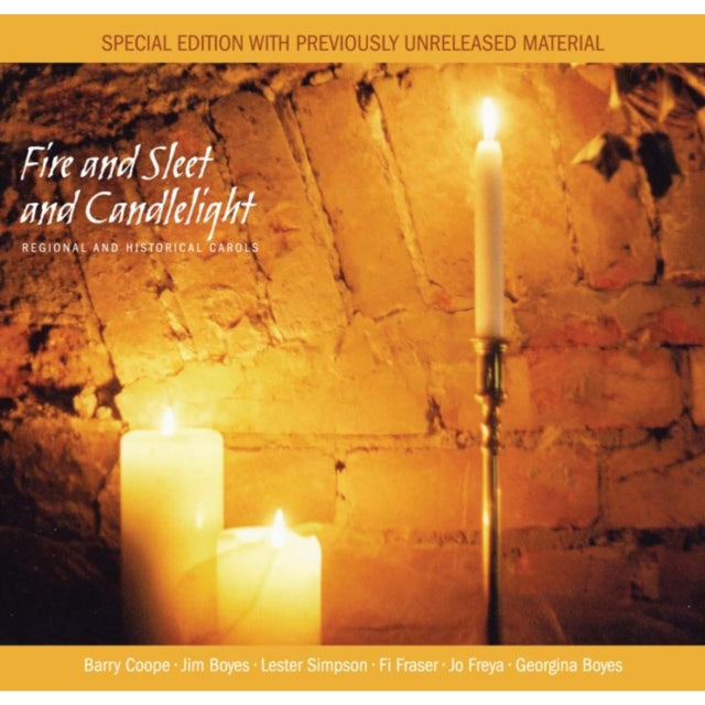 FIRE AND SLEET AND CANDLELIGHT cover art