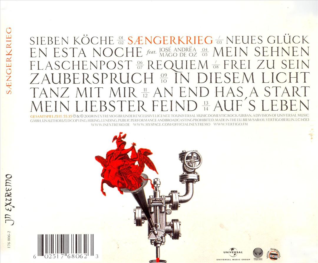 Sängerkrieg cover art