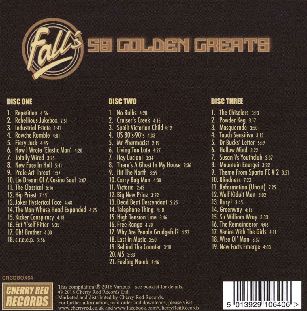 58 Golden Greats cover art