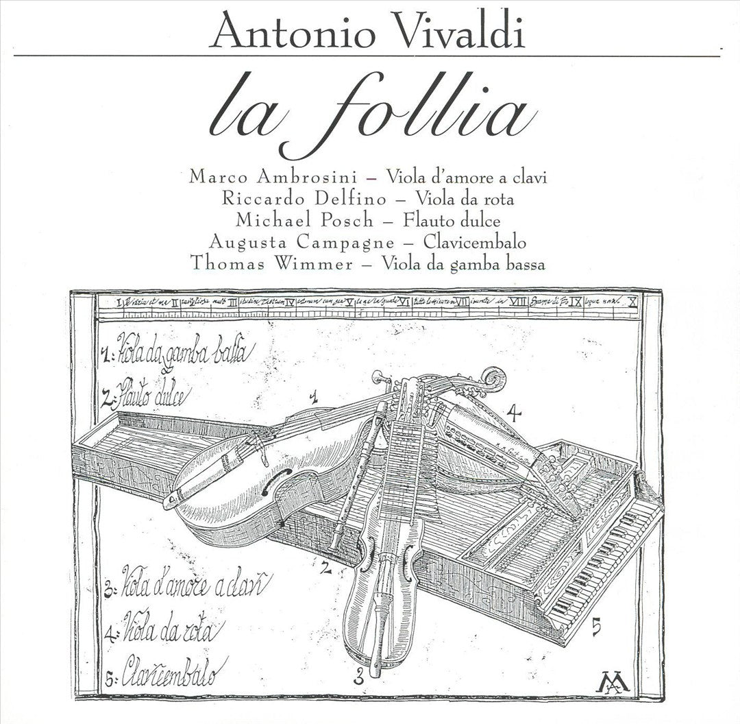 Antonio Vivaldi: La Follia cover art