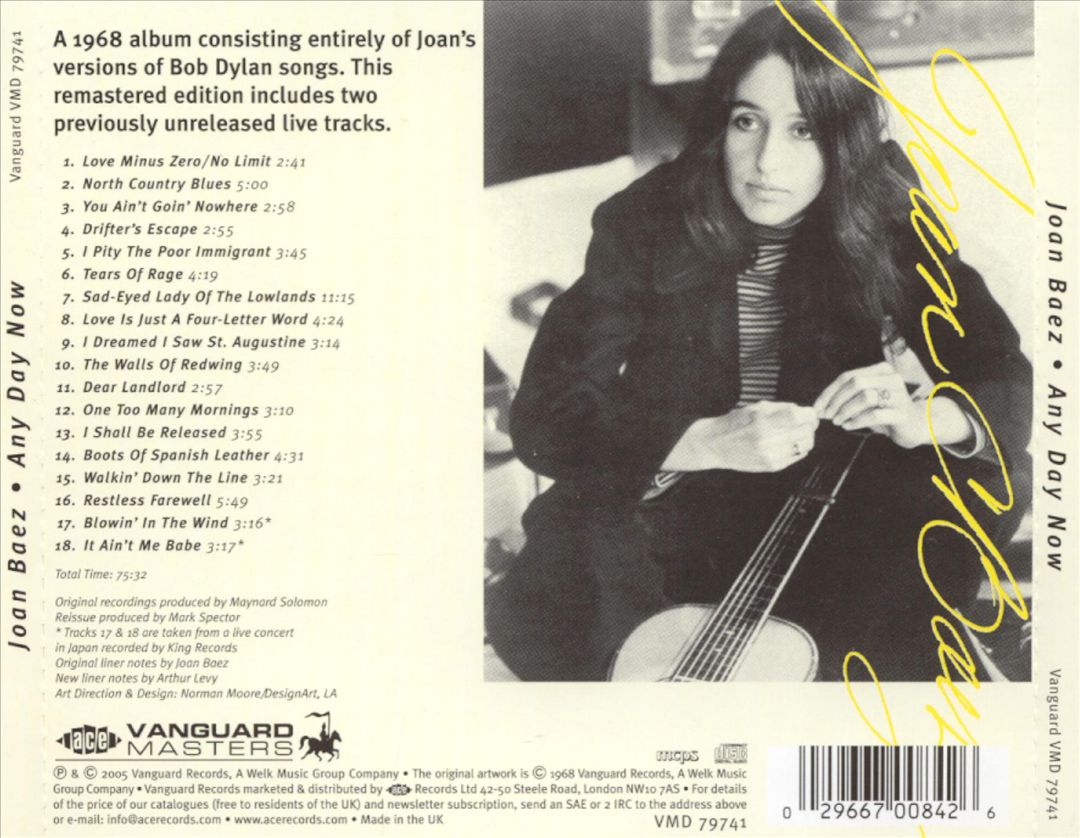 Any Day Now [Original Art Bonus Tracks] cover art