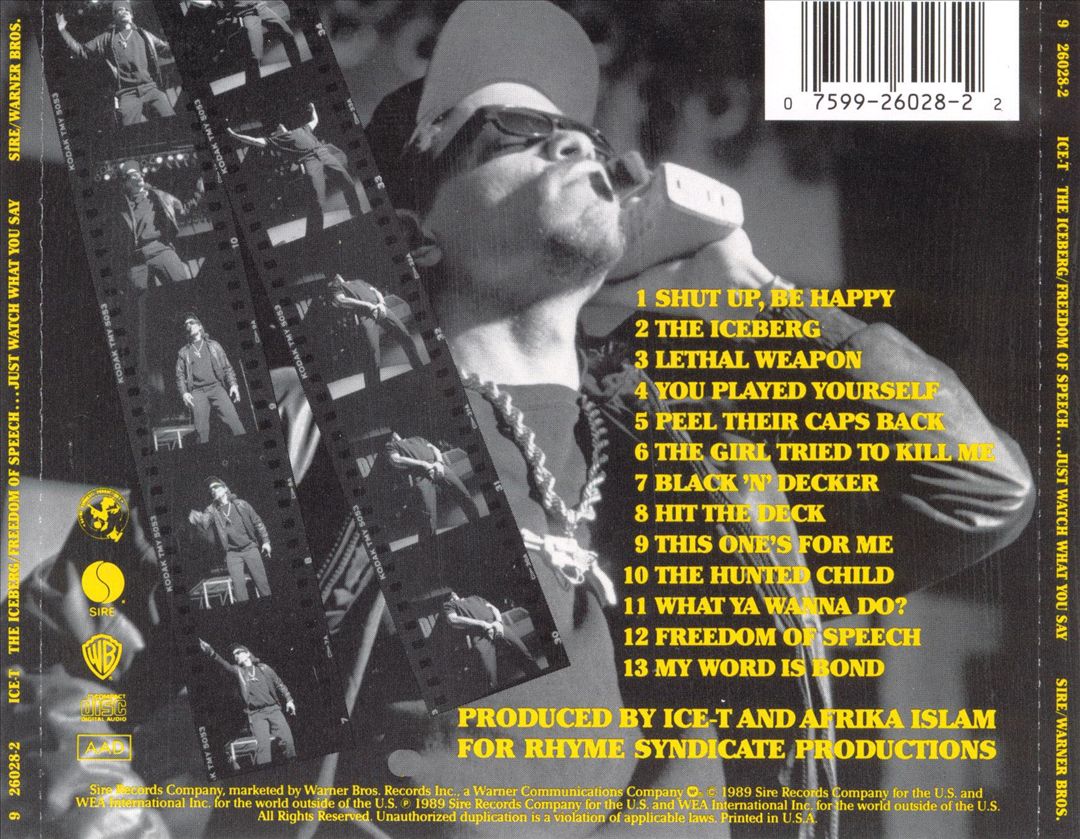 Iceberg: Freedom of Speech... Just Watch What You Say cover art