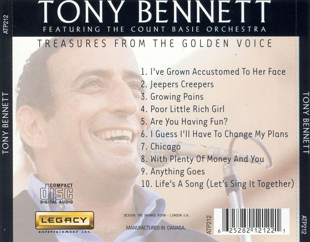 Tony Bennett Featuring the Count Basie Orchestra cover art