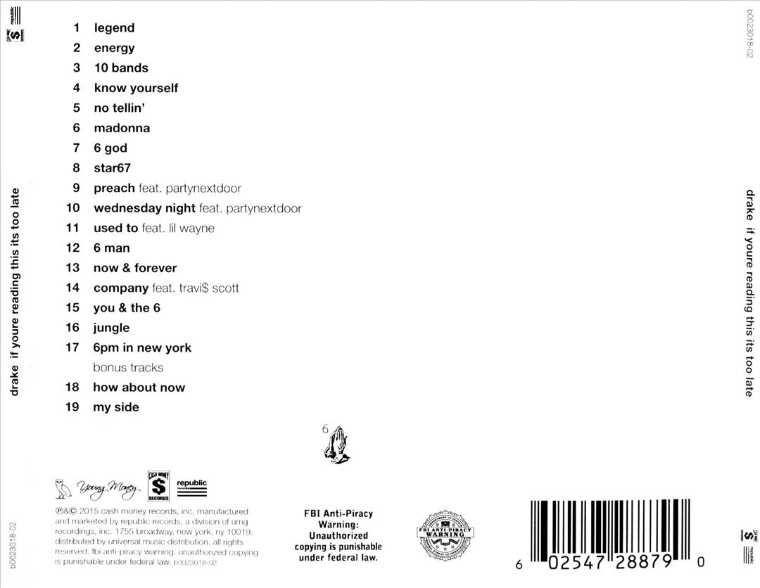 If You're Reading This It's Too Late cover art