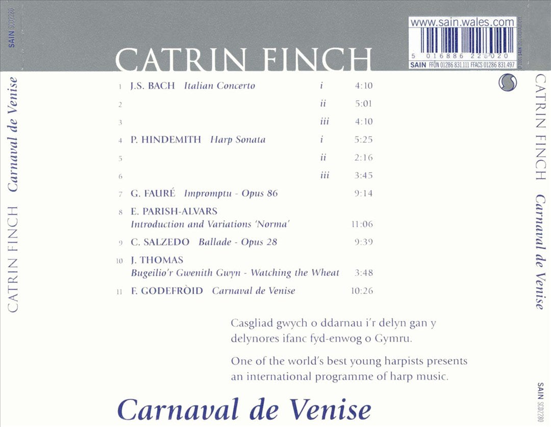 Carnaval de Venise cover art