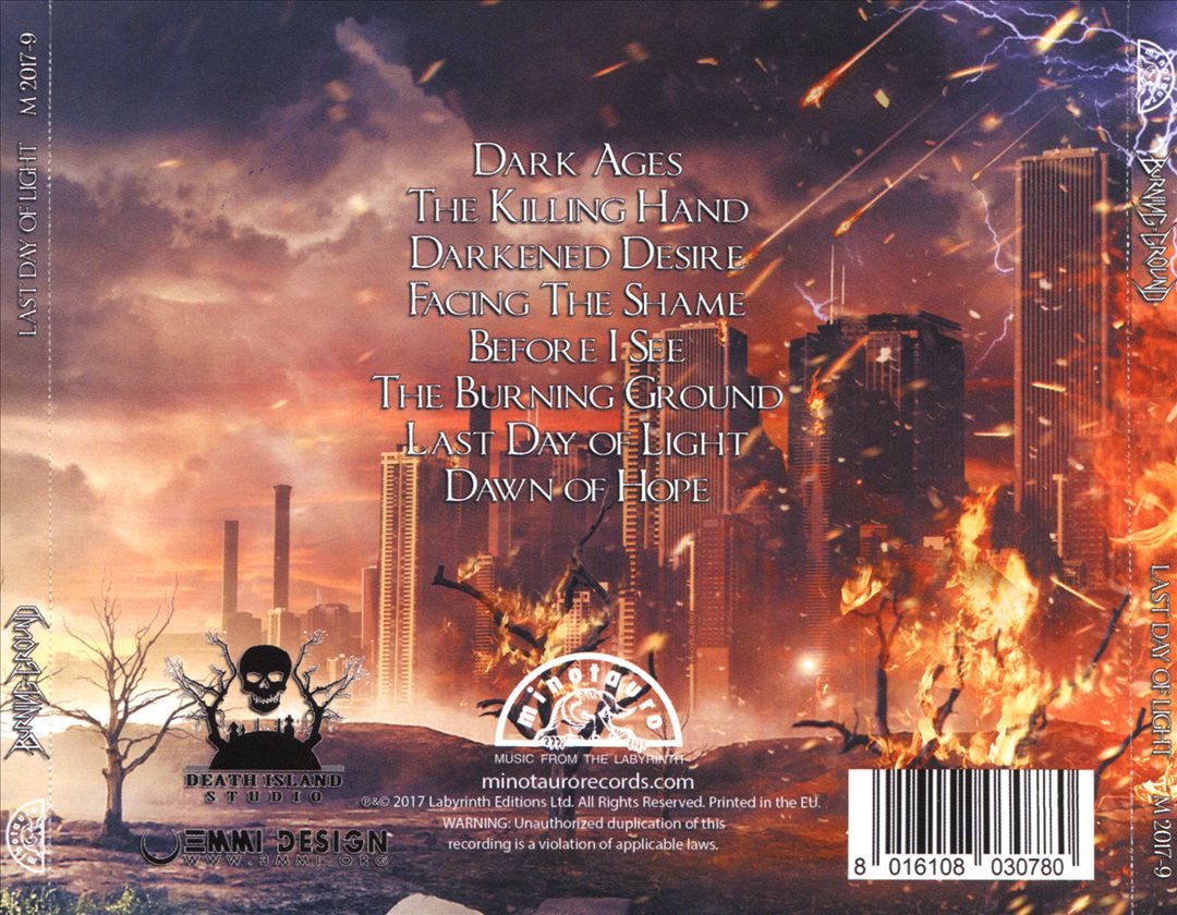 Last Day of Light cover art