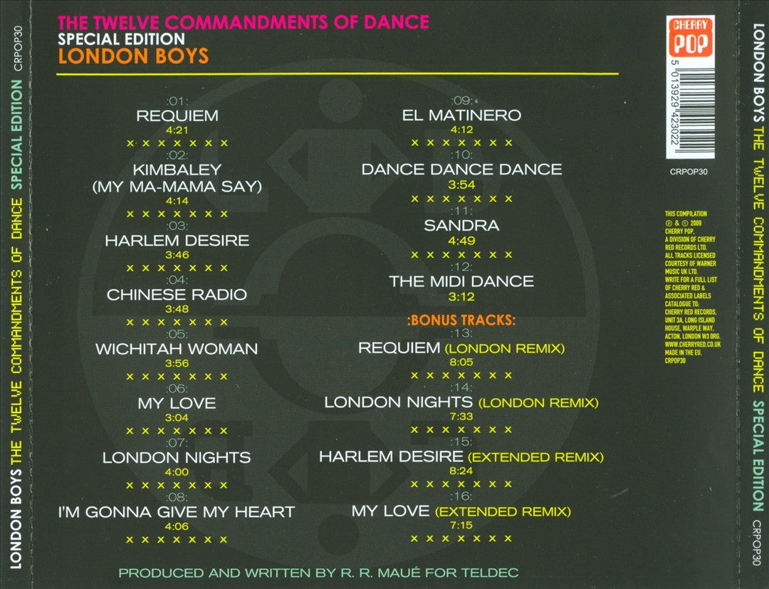 Twelve Commanments Of Dance cover art