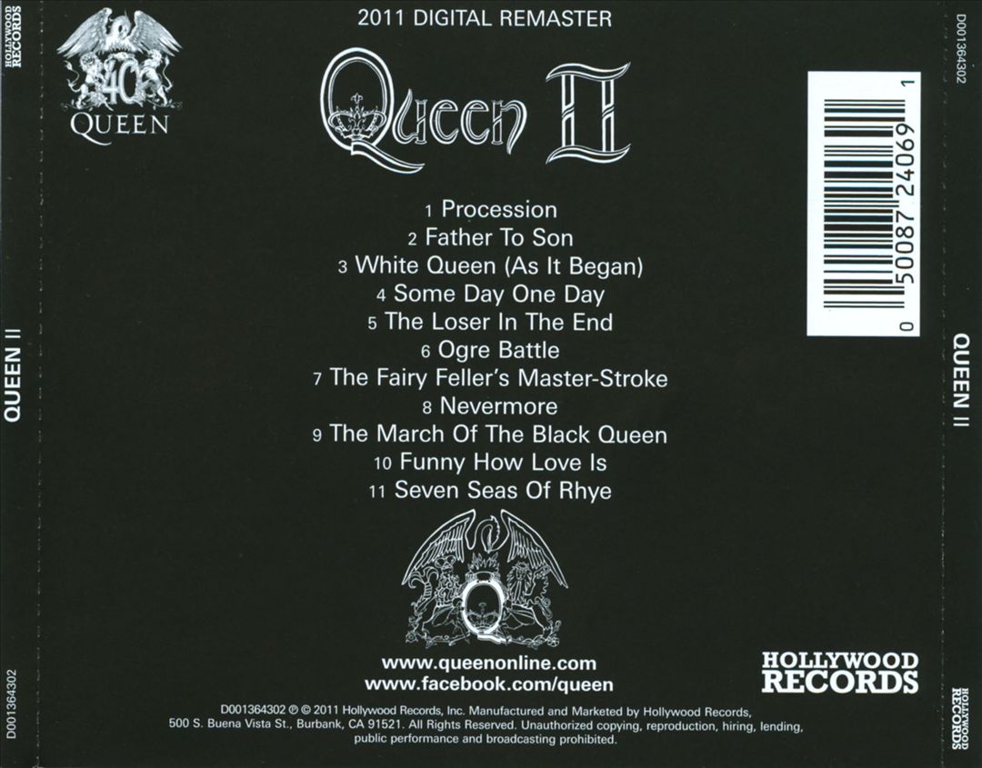 Queen II [Deluxe Remastered Version] cover art