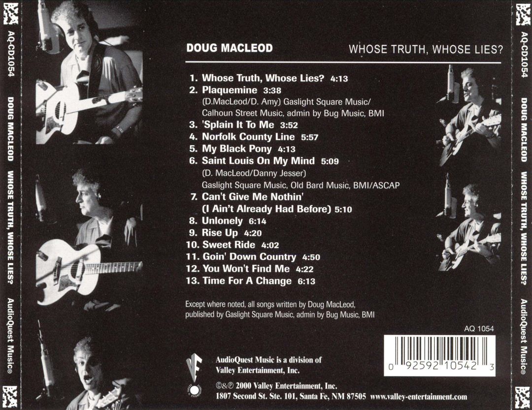 Whose Truth, Whose Lies? cover art
