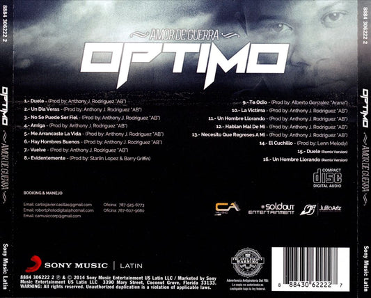 Amor de Guerra cover art
