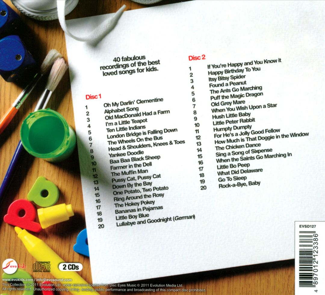 40 English Songs For Kids cover art