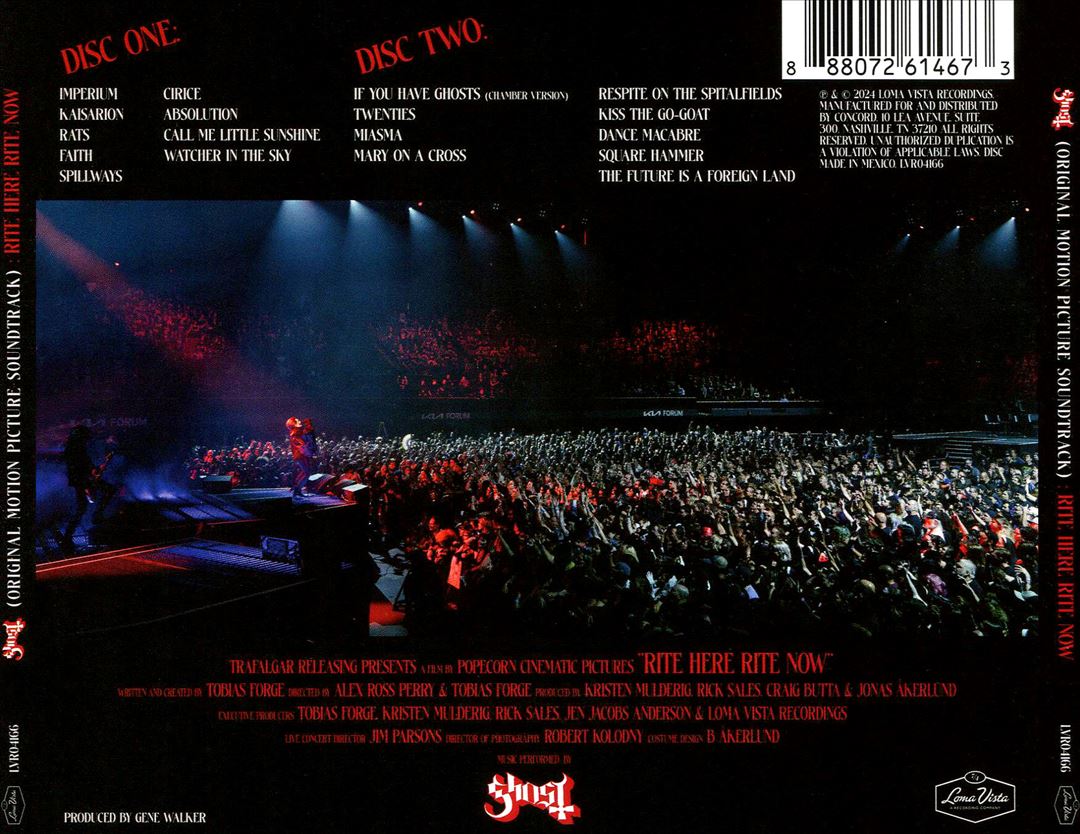 Rite Here Rite Now [Original Motion Picture Soundtrack] [2 CD] cover art