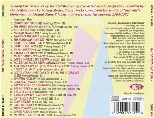 Monument Years cover art