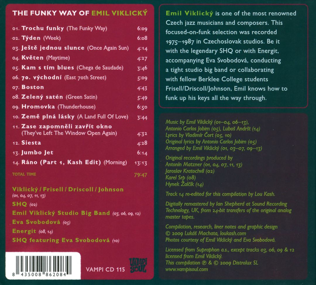 Funky Way of Emil Viklicky cover art
