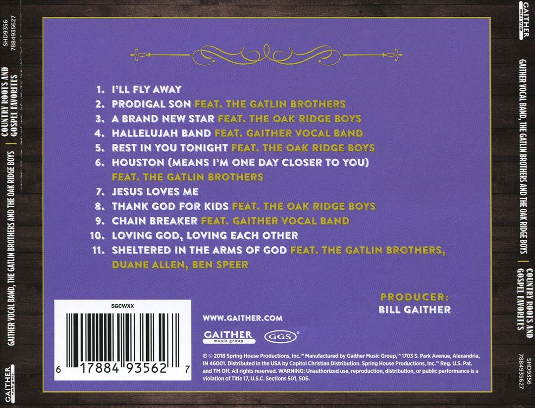 Country Roots and Gospel Favorites cover art