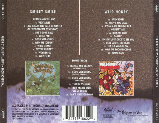 Smiley Smile/Wild Honey cover art