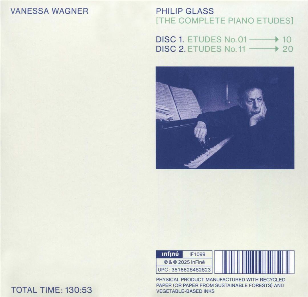 Philip Glass: The Complete Piano Etudes cover art