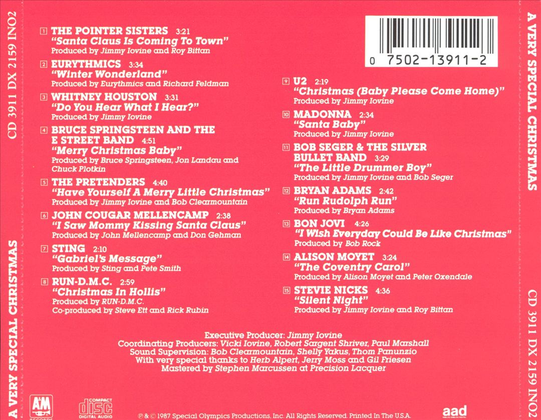 Very Special Christmas cover art