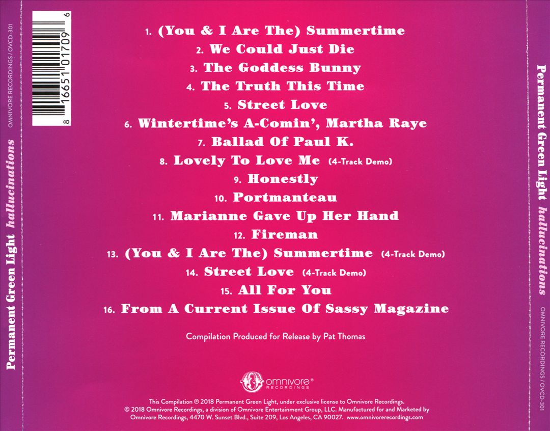 Hallucinations cover art