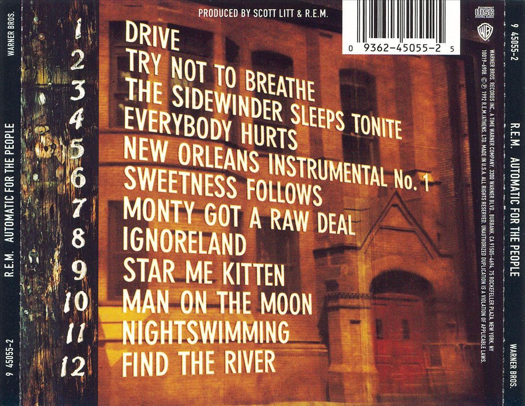 Automatic for the People cover art