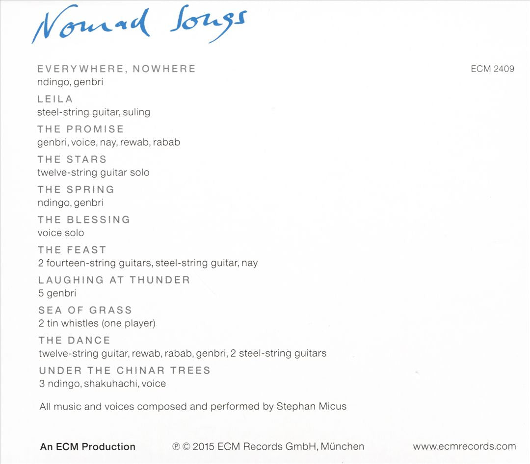 Nomad Songs cover art