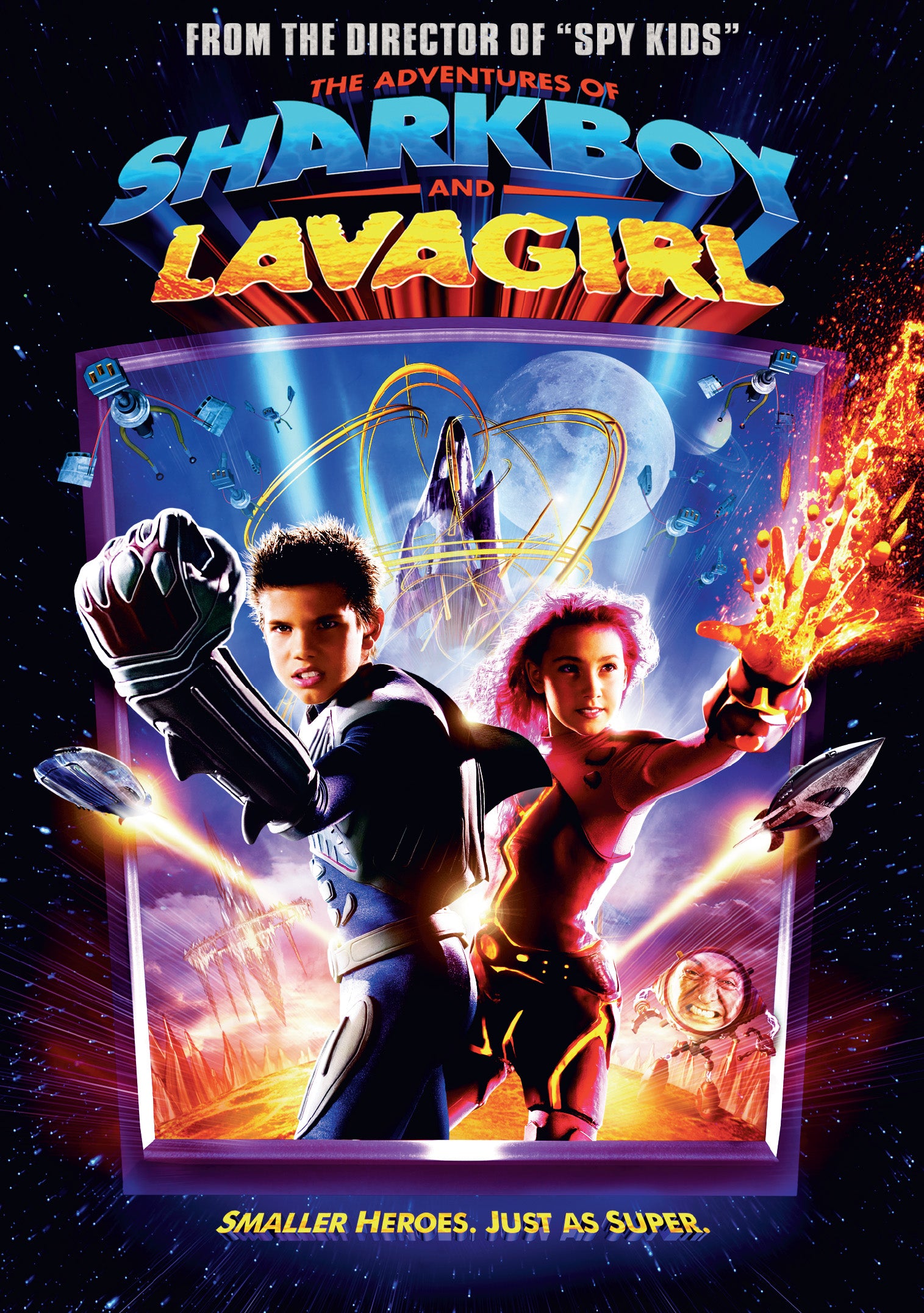 Adventures of Sharkboy and Lavagirl cover art