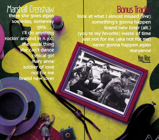 Marshall Crenshaw [40th Anniversary Expanded Edition] cover art
