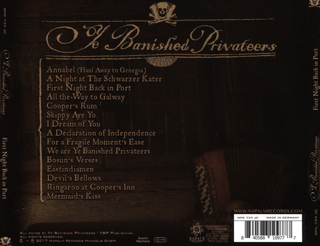 First Night Back in Port cover art