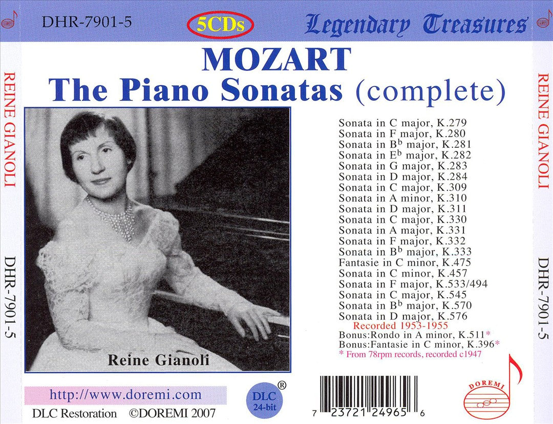 Mozart: Piano Sonatas (Complete) cover art