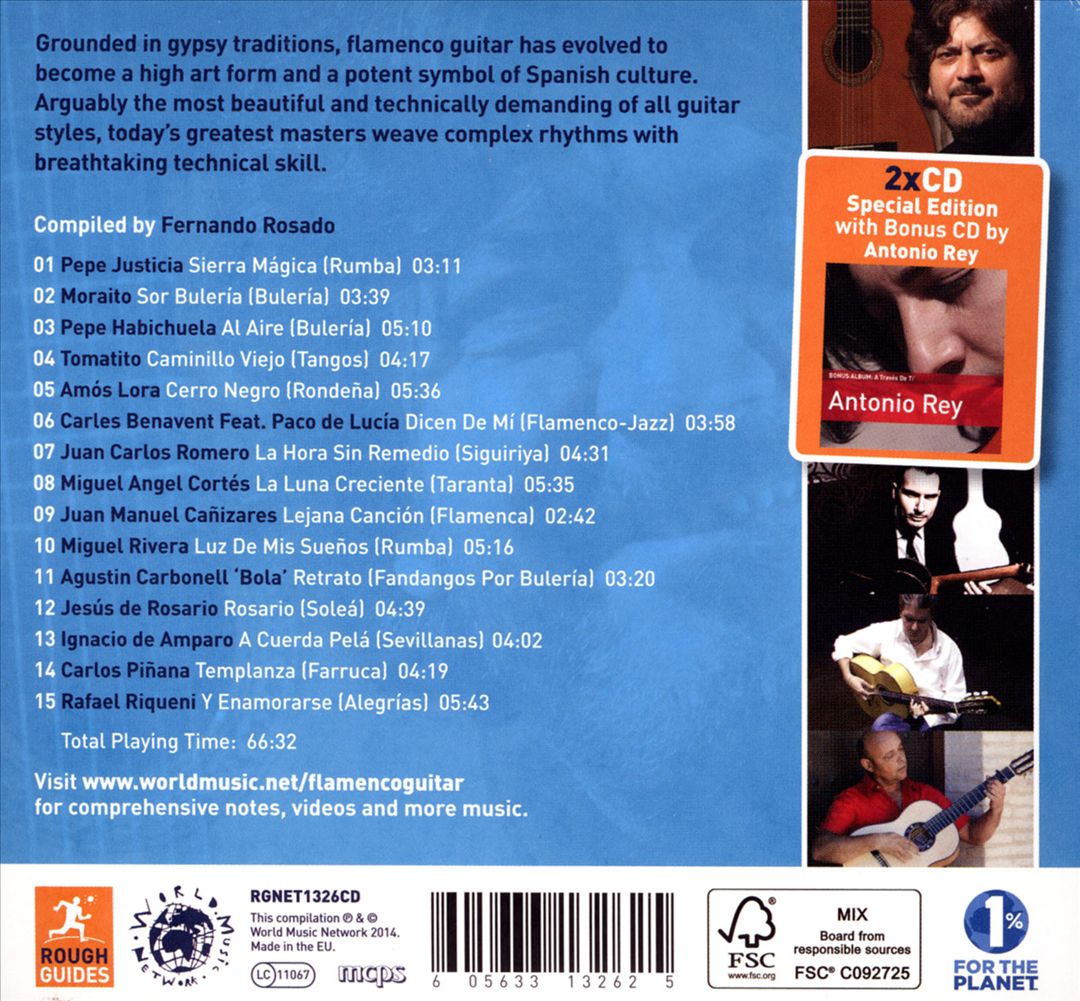 Rough Guide to Flamenco Guitar cover art