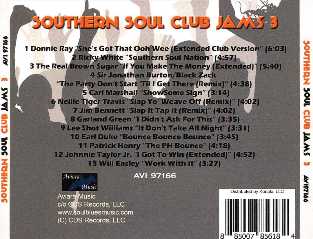 Southern Soul Club Jams 3 cover art