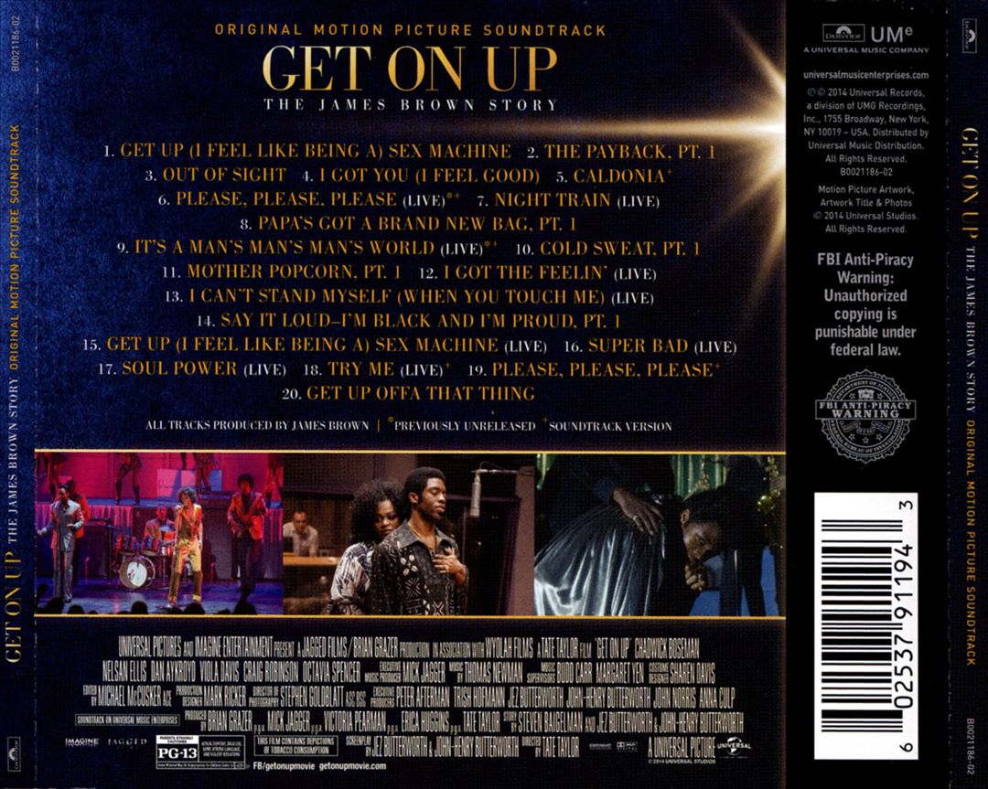 Get on Up: The James Brown Story [Original Motion Picture Soundtrack] cover art
