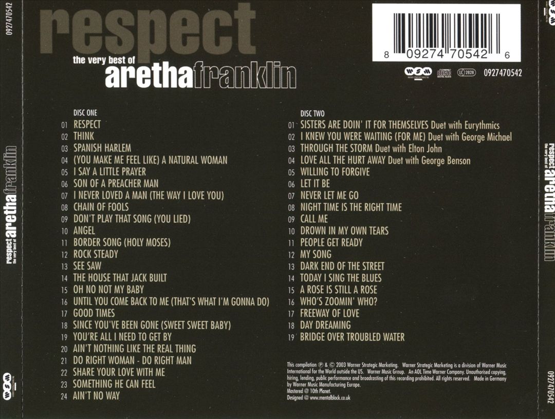 Respect: Very Best Of cover art