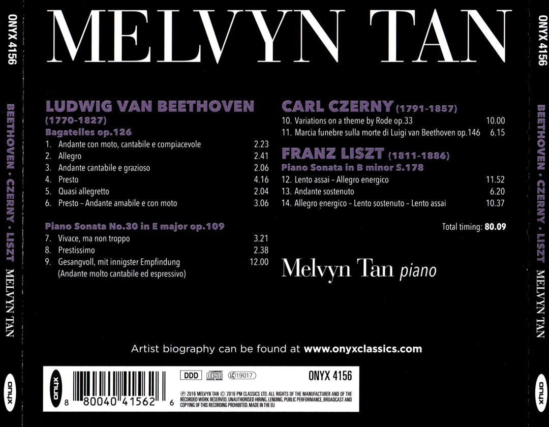 Master & Pupil: Beethoven, Czerny, Liszt cover art
